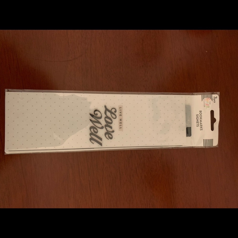 Happy Planner Live Well Bookmark